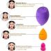 11pcs Makeup Sponge Blender Set for Liquid, Cream & Powder - Multi-Coloured Beauty Blender for Flawless Foundation Application - Buy Online on GoSupps.com