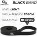 Coresteady Pull Up Bands & Resistance Bands - Heavy Duty Rubber Loop Band for Men & Women - Build Muscle & Power - Fitness Training Aid - Black - Buy Online on GoSupps.com