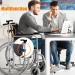 Gunwon 2 Pack 360-Degree Rotating Fixed Bracket Walking Stick Holder Holder Cane Holder Drive Rollator Walker Wheelchair Universal Fixed Cane Clip Accessories for Drive Rollator Electric Scooters - Buy Online on GoSupps.com