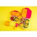 b.box Strawberry Shake Reusable Food Storage Container with 2 Sealed Compartments and Clip - Perfect Snack Box for Kids - Buy Online on GoSupps.com