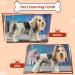 PROUSKY Pet Combs Metal Stainless Steel Pet Grooming Comb Rust Resistant Comb Row Teeth Pet Comb Large Medium Small Dogs Cats Fur Detangling Tool Pets 1 Pack Silver - Buy Online on GoSupps.com