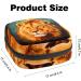 Menstrual Bag with Zipper for Women & Girls - Stylish Lion Design | Shop Internationally - Buy Online on GoSupps.com