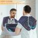 Halloween Spooky Pumpkin Beard Bib Apron | Non-Stick Waterproof Hair Catcher for Men | Perfect Grooming Gift - Buy Online on GoSupps.com