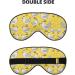 Yellow Chicken Soft Sleep Eye Mask | Breathable Eye Patch for Women | Ideal for Travel & Relaxation - Buy Online on GoSupps.com