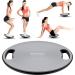 EVERYMILE Wobble Balance Board - Exercise & Stability Trainer with Handle - Core Trainer for Physical Therapy & Gym - Portable Classic Gray - Buy Online on GoSupps.com