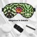 Blooming Cactus Flower Sleep Eye Mask | Double-Sided Comfort Blindfold with Adjustable Strap - Block Out Light in Style - Buy Online on GoSupps.com