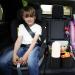 INFANZIA Car Seat Organizer - Durable Oxford, Foldable Front & Back Seat Organizer with Seat Belt and Cup Holders for Kids - Buy Online on GoSupps.com