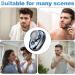 Pocket Size Electric Shaver - Portable Metal Shaver with Battery Display Washable & Fast Charging Ideal Travel Gift - Silver & Gradient Blue - Buy Online on GoSupps.com