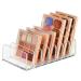 YF Eyeshadow Palette Organizer  Plastic Divided Makeup Palette Cosmetic Organizer Makeup Holder  Cosmetics Storage for Eyeshadow Palettes  Transparent  Samll Transparent Small