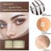 Double Eyelid Tapes Invisible Eyelid lift Stripes Instant Eye lid Lift Without Surgery Stay 24 hours Eyelid Correcting Beauty Tools for Hooded Uneven 200pcs Double-sided sticky Brown - Buy Online on GoSupps.com