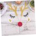 Didiseaon 10 Sets Glitter Outfit Cocktail Garnish Birthday Cake Topper Christmas Reindeer Cupcake Topper Christmas Toppers Antler Flash Plug-in Baking Paper Insert Card Child Top Hat - Buy Online on GoSupps.com