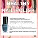 Nail Polish Blue - Peel Off Nail Polish Non-Toxic Nail Varnish with Water Based Formula Quick Dry Summer Winter Color Nail Gel Polish At Home DIY Manicure for Women Girls Teens Kids B101 - Buy Online on GoSupps.com