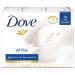 Dove Beauty Bar More Moisturizing than Bar Soap White Effectively Washes Away Bacteria While Nourishing Your Skin 3.17 oz 3 Bars