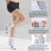 Functional Socks for Neuropathy | Soothe Compression & Ankle Brace Socks for Men & Women - L/XL White - Buy Online on GoSupps.com