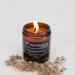 Soothing Sage Organic Beeswax Candle Black