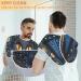 Tribal Cat Beard Bib Apron | Beard Hair Catcher for Men | Perfect Gifts for Dad on Father's Day Anniversary & Christmas - Includes 2 Suction Cups - Buy Online on GoSupps.com