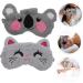 FOMIYES Sleep Masks & Eye Covers - 6 Pcs Light Blocking Eye Shades for Men & Kids - Plush Bunny Animal Design - Ideal for Travel & Sleeping - Buy Online on GoSupps.com