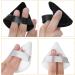 Sibba 4-Piece Triangle Powder Puffs Set for Face & Body | Soft Plush Makeup Foundation Sponges | Washable & Reusable | Ideal for Loose Powder Wet Dry Makeup | Black & White - Buy Online on GoSupps.com