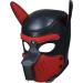 Yiqin RWSX XL Red Dog Mask - Soft Latex Pet Play Mask with Ears Removable Mouth | Perfect for Halloween & Parties - Buy Online on GoSupps.com