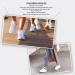 Orthopedic Insoles for Foot Pain Relief | Nonshock EVA Foam & Silicone Cushioning for Plantar Fasciitis | Ergonomic Design for Exercise (S - Buy Online on GoSupps.com