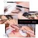 Lash Extension Tweezers Set - Curved & Straight Pointed Applicator Tool for Eyelash Extensions - Buy Online on GoSupps.com