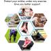 BESKEY Adjustable Ankle Support Brace - Breathable Elastic Nylon Material - Ideal for Sports - Grey - Buy Online on GoSupps.com