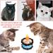 AKlamater Cat Catnip Toys Pet Birthday Cake for Cat Teething Chew Toys for Kitten Plush Gift for Cats Kitten (S) - Buy Online on GoSupps.com