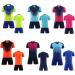 Personalized Football Jersey Set - Custom Name Number & Team Logo | Colorful Blue T-Shirt & Shorts for Kids & Men - Buy Online on GoSupps.com