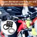 OpoPark Bicycle Bracket for Garmin GPS | 2-Piece Handlebar Mount for Edge 200/500/520/800/1000 - Buy Online on GoSupps.com