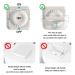Outlet Covers Baby Proofing Socket Protector with Handle and Double Layer Lock Catch White 32 Packs for Electrical Outlets 3 Prong Design Baby Safety Products for Home Office - Buy Online on GoSupps.com