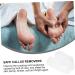 FRCOLOR 2 Pairs Footsticker Foot Mask Foot Care Masks Toe Dividers for Nail Polish Feet Nourishing Exfoliation Masks for Foot Useful Foot Masks Foot Peel Masks Abs White Sock White medium - Buy Online on GoSupps.com