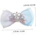 FRCOLOR Colored Hair Bow Clip bow hairpin bow clips bow clips princess crown clip prom party bows cute birthday crown princess bows s bows Mesh crown child little Kids Ribbon Bows Clips - Buy Online on GoSupps.com
