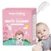 Ibuloule mouth cleaner for babies mouth cleaner for babies |30 pieces of mouth-gauge-tootheder pencil-portable oral tongue gauze toothing shearer flexible toothbrush tongue cleaner for the packaged