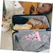 Fomiyes Women's Double Zip Storage Bag - Portable Tampon & Tapes Organizer | 2-Pack 35x23cm - Perfect for Travel & Home - Buy Online on GoSupps.com
