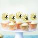 Cyodoos 24Pcs Bee Cupcake Toppers What Will It Bee Cake Decorations for Bee Theme Baby Shower Kids Boys Girls Birthday Party Decoration Supplies Bee5 - Buy Online on GoSupps.com