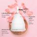 Eco Era Menstrual Cup Set Size S | Dye-Free Odorless Eco-Friendly Alternative to Tampons - Includes Cotton Bag & Bamboo Brush - 3-Piece Set - Buy Online on GoSupps.com