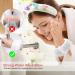 6 Pcs Women's Headband Set with Cute Spa Headband, Wrist Washbands, and Double-Ended Face Mask Brush - Ideal for Skincare and Makeup Routine - Buy Online on GoSupps.com
