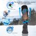 Merino Wool Ski Socks - Thermal Knee-high Cold Weather Socks for Snowboarding, Winter, and Hunting - X-Large (3 Pairs) - Black/Dark Grey/Grey - Buy Online on GoSupps.com