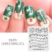 Kads Christmas Nail Art Stamp Plate CH014 - Moose & Bell Decorative Templates for Festive Nail Designs - Buy Online on GoSupps.com