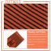 XIAOHAWANG Striped Kids Winter Beanie Hat Set - Caramel (Ages 4-8) - Buy Online on GoSupps.com