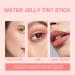 Water Jelly Tint Stick Blush lip gloss stick Milk Cooling Water Jelly Tint Lip Gloss Sheer Lip & Cheek Stain Milk Jelly Tint Jelly Blush Stick Long Lasting Jelly Texture Moisturising (#1 Coralline Color) - Buy Online on GoSupps.com