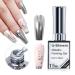 15ml Metal Paintied Gel Silver Upgrade Metallic Painting Gel Mirror Nail Polish 3D Drawing Mirror Nail Gel Polish Glossy Soak Off UV/LED DIY Nail Art Manicure