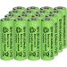 16 Packs 1.2V AA 300mAh Ni-MH Rechargeable Solar Batteries for Outdoor Lights - Ideal for String & Pathway Lighting - Buy Online on GoSupps.com