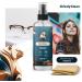 Grizzlyclean Glasses Cleaner Spray - Streak-Free Shine for All Types of Glasses (150ml) - Effective Cleaning for Reading Sports and Sunglasses - Buy Online on GoSupps.com