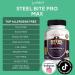 Steel Bite Pro Max Probiotic Supplement 40 Billion CFU 60 Capsules 30 Day Supply (5) - Buy Online on GoSupps.com