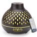SPLITSKY 400ML Oil Diffuser Aroma Diffuser with Remote Control Essential oil diffusers Air scent Humidifier Electric Nebulizer with 7 LED Light Colors for Bedroom Home Dark