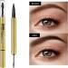 Long Lasting Beauty ToolWaterproof Eyebrow Pen Makeup Pencil SweatProof Cosmetic Smudgeproof Eyebrows Gel with Four Pointed Tip and Brow Stencils for Daily Makeup Travel - Buy Online on GoSupps.com