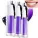 Purple Teeth Whitening Mouthwash, Color Corrector, Purple Toothpaste for Teeth Whitening, Tooth Stain Removal, Purple Toothpaste (3pcs)