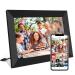 FRAMEO 10.1 Inch Smart WiFi Digital Photo Frame 1280x800 IPS LCD Touch Screen, Auto-Rotate Portrait and Landscape, Built in 16GB Memory, Share Moments Instantly via Frameo App from Anywhere 10.1 inch FRAMEO
