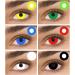 Shop Colored Contact Lenses for Halloween - Soft Red & Black Includes Case & Tweezers | 1 Month Supply - Buy Online on GoSupps.com